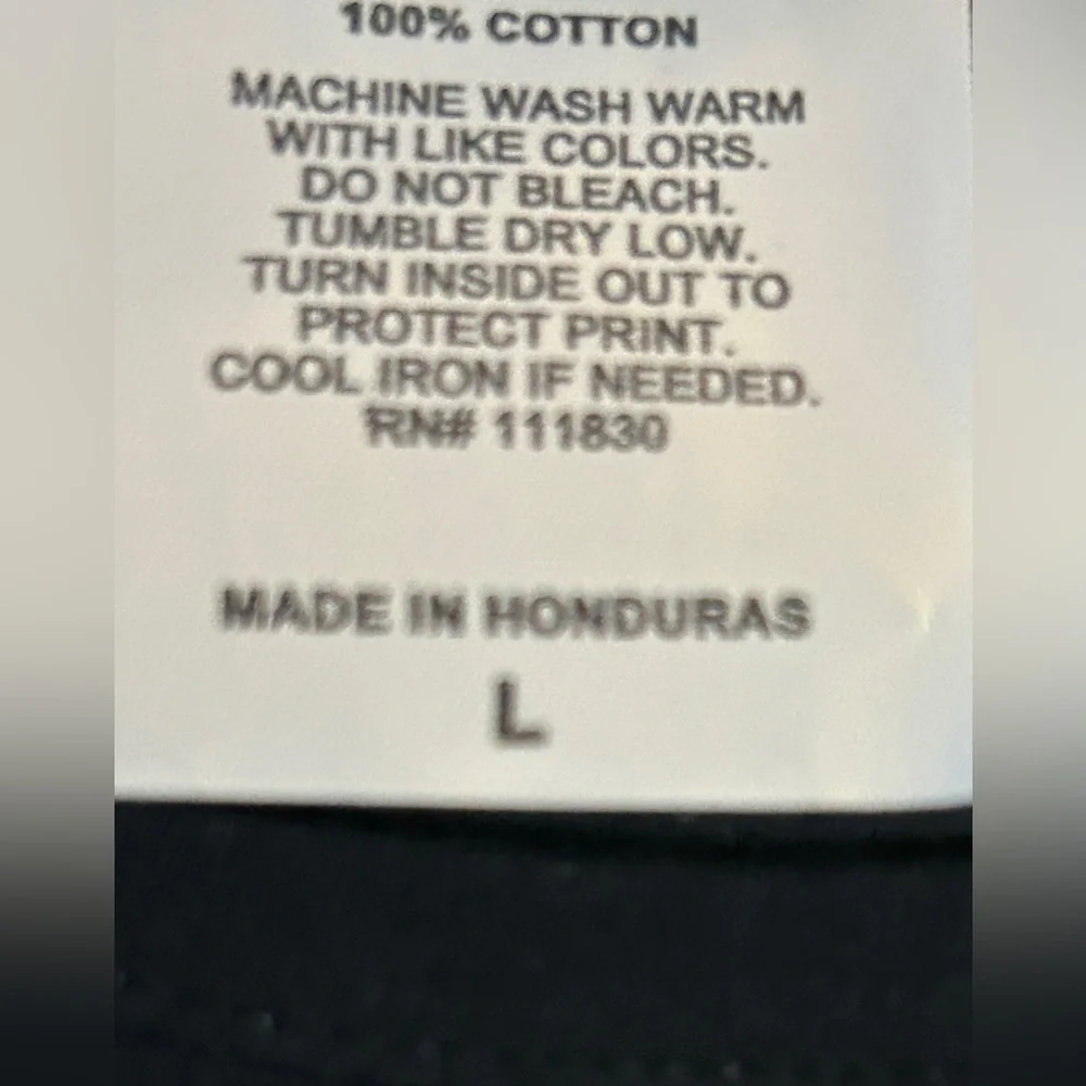 Bay Island Black Led Zeppelin Short Sleeve Tee Sz L - Picture 3 of 11